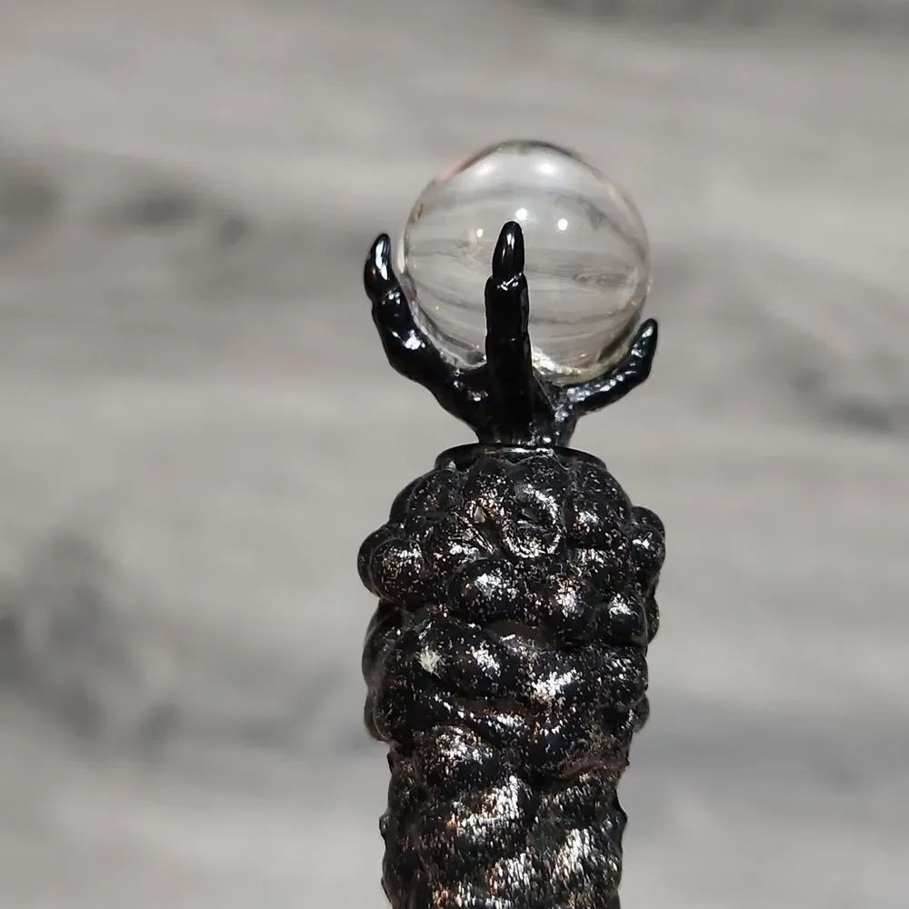 Crystal Ball Metallic Wand - Picture 4 of 4